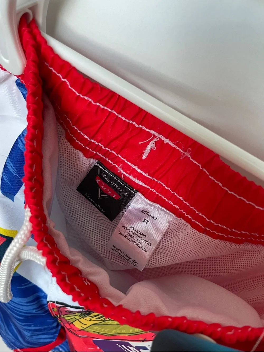 NWT Lightning McQueen Swim Shorts